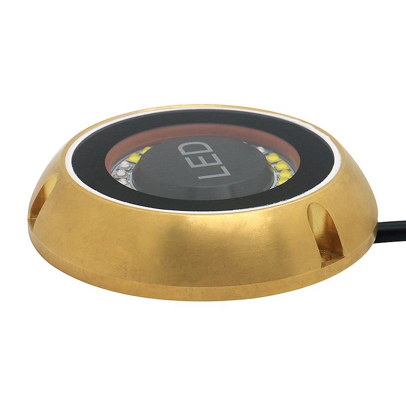 Bronze 120W Dual Color Underwater LED Yacht Light