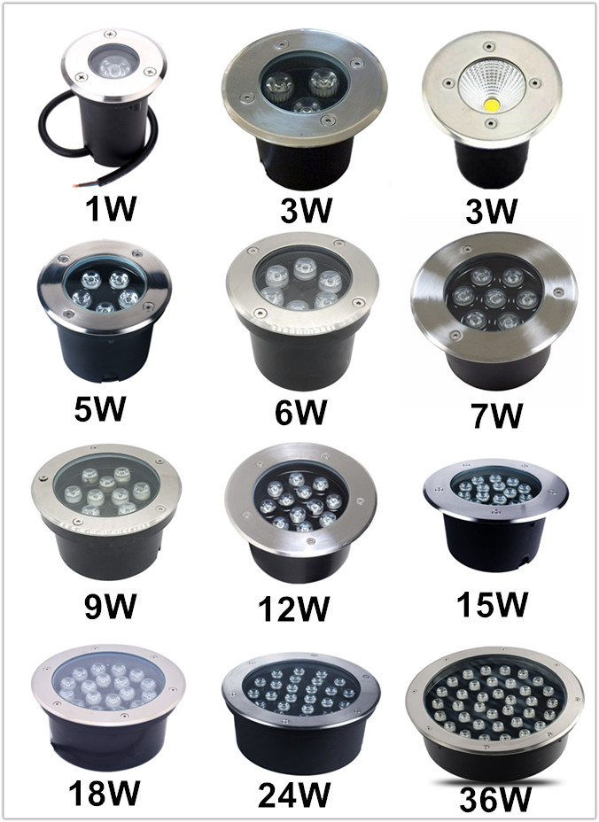 9W Recessed Led Buried Light