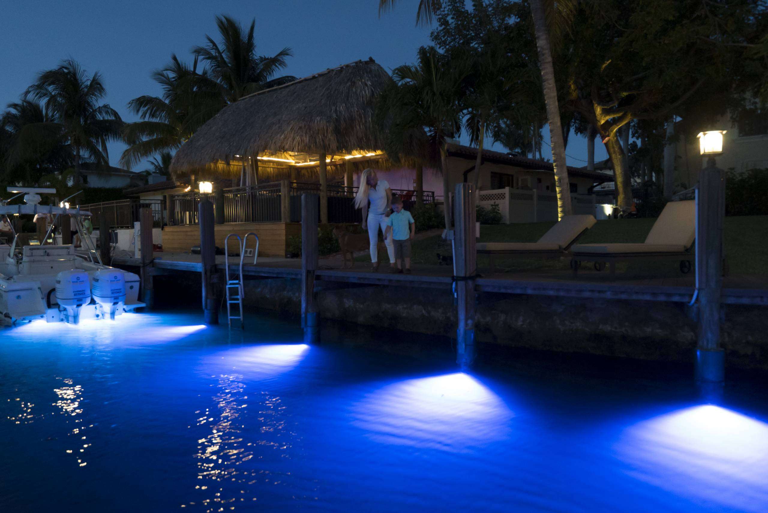 60W RGB Underwater LED Yacht Light